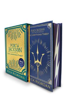 Coperta cărții 'Percy Jackson and the Olympians the Lightning Thief Deluxe Collector's Edition - Rick Riordan'