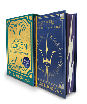 Coperta cărții 'Percy Jackson and the Olympians the Lightning Thief Deluxe Collector's Edition - Rick Riordan'