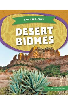 Coperta cărții 'Desert Biomes - Sarah Wilson Gregory'
