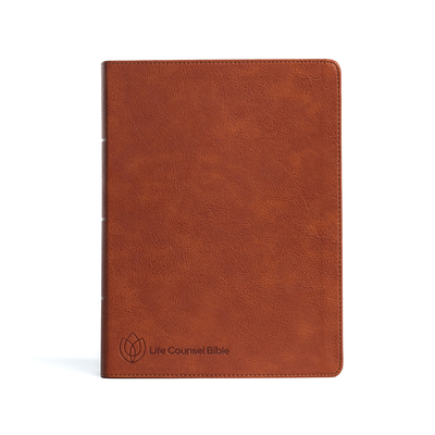 CSB Life Counsel Bible, Burnt Sienna Leathertouch: Practical Wisdom for All of Life - New Growth Press