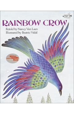 Coperta cărții 'Rainbow Crow: A Lenape Tale - Nancy Van Laan'