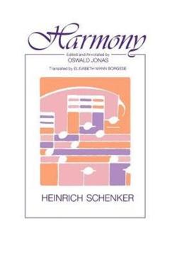 Coperta cărții 'Harmony - Heinrich Schenker'