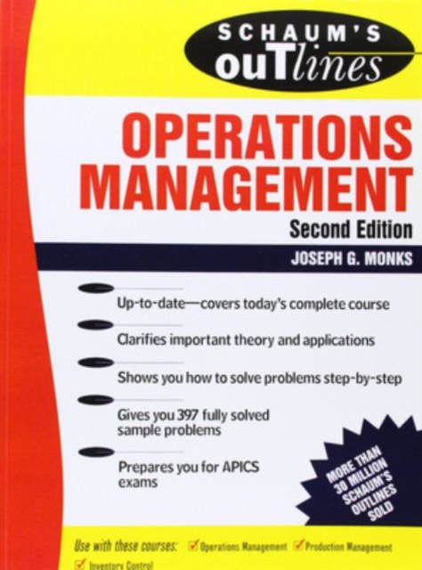 Schaum's Outline of Operations Management - Joseph Monks