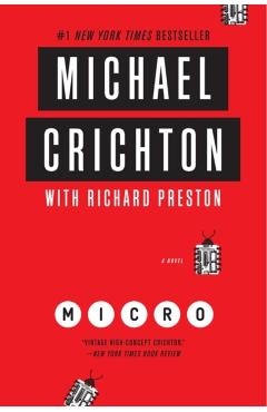 Coperta cărții 'Micro - Michael Crichton'