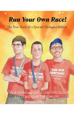 Coperta cărții 'Run Your Own Race - Linda G. Elkan'