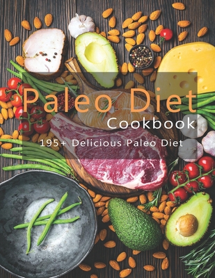 Coperta cărții 'Paleo Cookbook: 195+ Delicious Paleo Diet - John Stone'