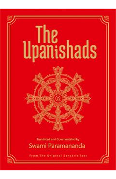 Coperta cărții 'The Upanishads (Deluxe Silk Hardbound) - Swami Paramananda'