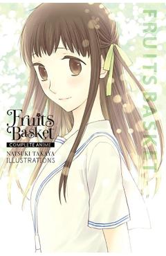 Coperta cărții 'Fruits Basket: Complete Anime Natsuki Takaya Illustrations - Natsuki Takaya'