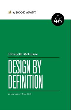 Coperta cărții 'Design by Definition - Elizabeth Mcguane'