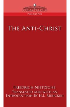 Coperta cărții 'Anti-Christ - Friedrich Wilhelm Nietzsche'
