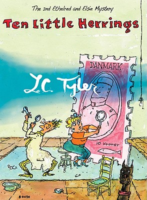 Coperta cărții 'Ten Little Herrings - L. C. Tyler'