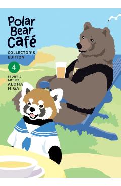 Coperta cărții 'Polar Bear Café Collector's Edition Vol. 4 - Aloha Higa'