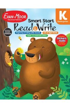 Smart Start: Read and Write, Kindergarten Workbook - Evan-moor Corporation