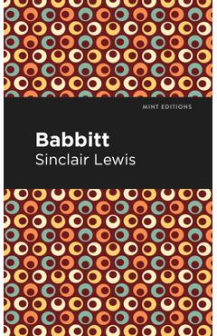 Coperta cărții 'Babbitt - Sinclair Lewis'