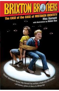 Coperta cărții 'The Case of the Case of Mistaken Identity - Mac Barnett'