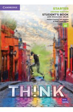 Coperta cărții 'Think Starter Student's Book with Interactive eBook British English [With eBook] - Herbert Puchta'