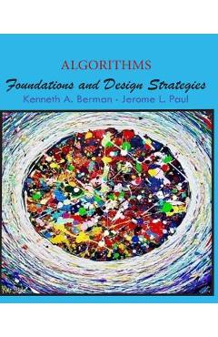 Coperta cărții 'Algorithms: Foundations and Design Strategies - Jerome L. Paul'
