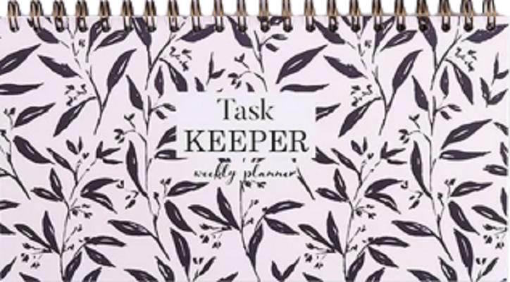 Planner saptamanal pentru taskuri: Delicate Leaves Task Keeper
