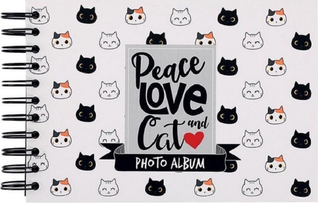 Album pentru fotografii: Peace, Love and Cat