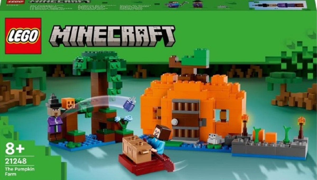 Lego Minecraft. Ferma de dovleci