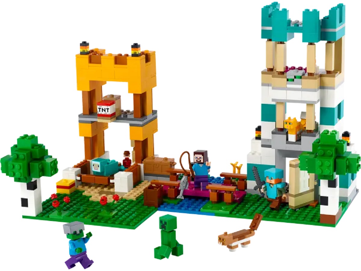 Lego Minecraft. Cutie de lucru manual