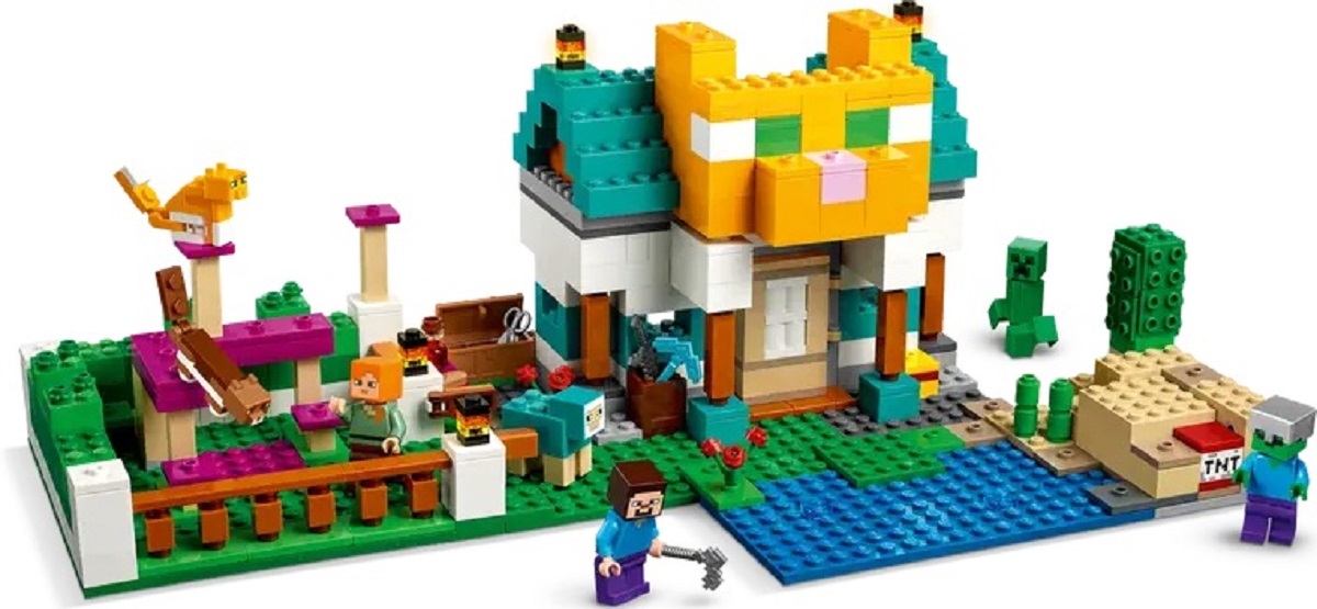 Lego Minecraft. Cutie de lucru manual