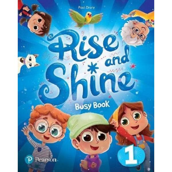 Set: Rise and Shine Level 1. Activity Book and eBook  + Busy Book - Paul Drury, Tessa Lochowski