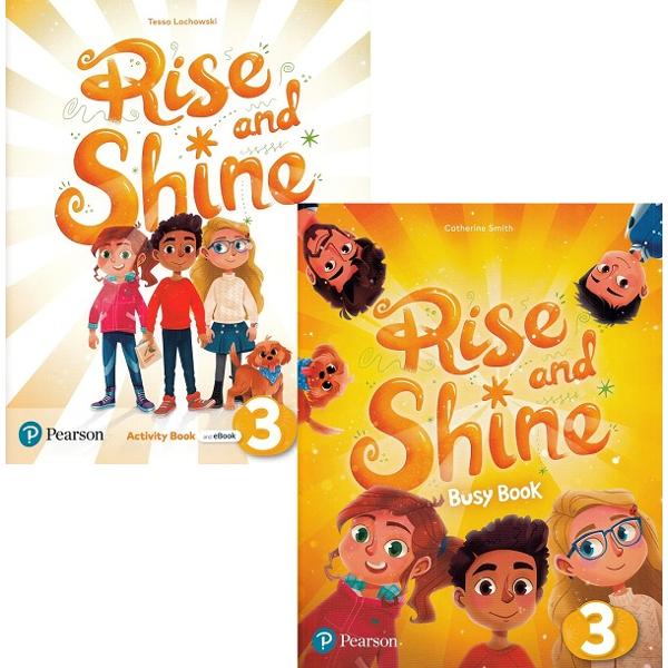 Set: Rise and Shine Level 3. Activity Book and eBook + Busy Book - Tessa Lochowski, Catherine Smith