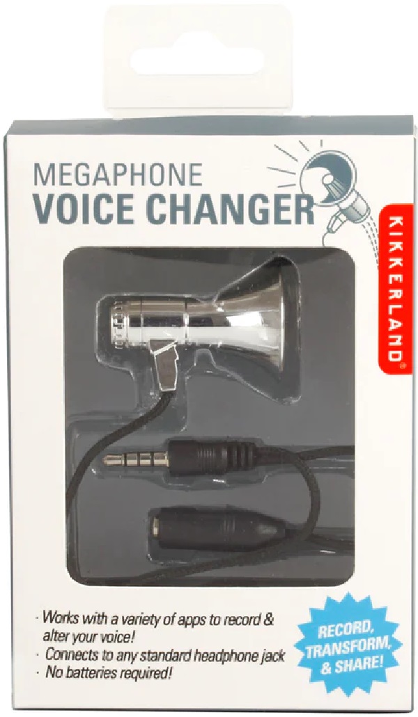 Mini portavoce. Megaphone voice changer