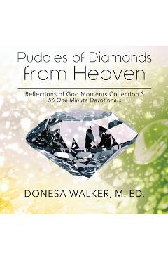 Coperta cărții 'Puddles of Diamonds from Heaven - Donesa Walker'