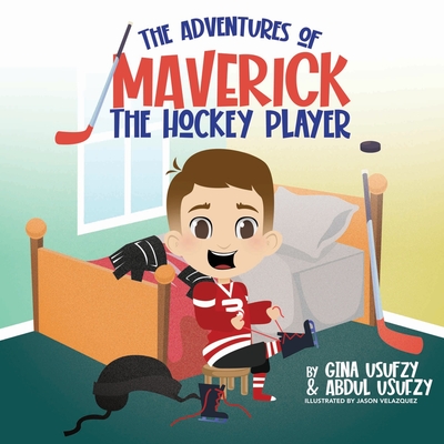 Maverick Learns to Tie His Skates - Gina Usufzy