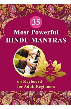 Poza produsului 35 Most Powerful Hindu Mantras on Keyboard for Adult Beginners - Veda Gupta
