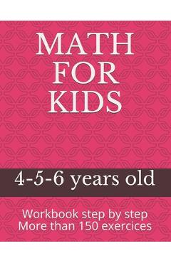 Coperta cărții 'Math for Kids: 4-5-6 years old - Sofian Makhlouf'