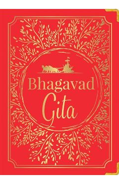 Coperta cărții 'Bhagavad Gita (Deluxe Silk Hardbound) - Anonymous'