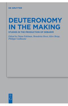 Coperta cărții 'Deuteronomy in the Making - No Contributor'