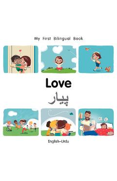 Coperta cărții 'My First Bilingual Book-Love (English-Urdu) - Patricia Billings'