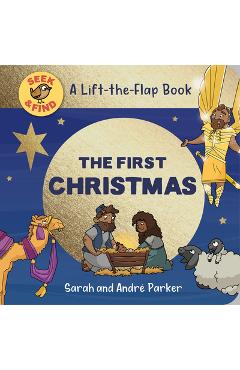 Coperta cărții 'Seek & Find Christmas Lift the Flap Book - Sarah Parker'