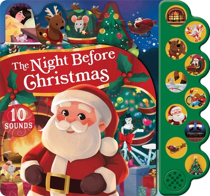 The Night Before Christmas 10-Button Sound Book - Clement C. Moore