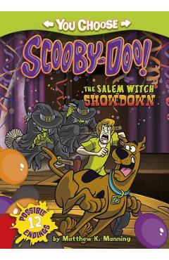 Coperta cărții 'The Salem Witch Showdown - Matthew K. Manning'