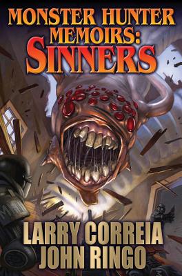 Coperta cărții 'Monster Hunter Memoirs: Sinners - Larry Correia'