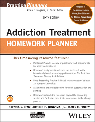 Addiction Treatment Homework Planner - Brenda S. Lenz