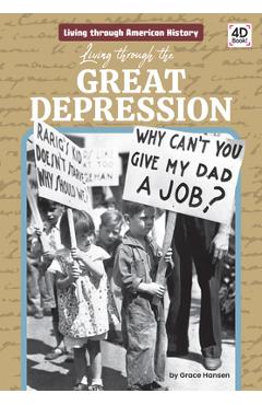 Coperta cărții 'Living Through the Great Depression - Grace Hansen'