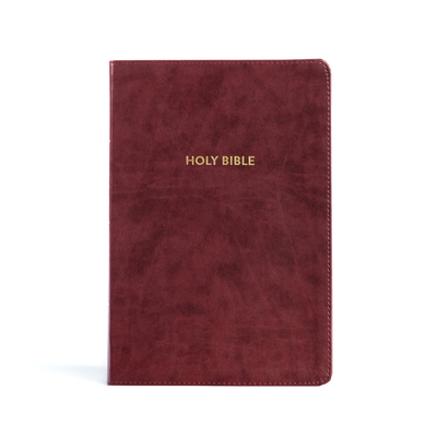 KJV Rainbow Study Bible, Burgundy Leathertouch - Holman Bible Publishers