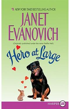 Coperta cărții 'Hero at Large - Janet Evanovich'