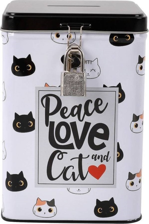 Imaginea produsului 'Pusculita: Peace Love and Cat'