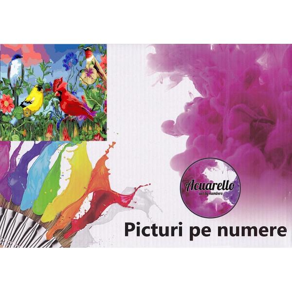 Pictura pe numere: Venirea primaverii