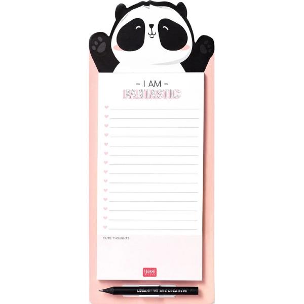 Carnet magnetic: Don't forget. Panda