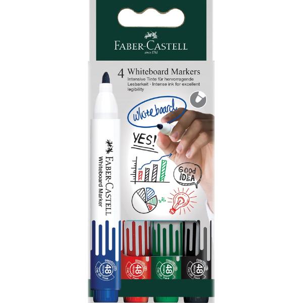 Set 4 markere pentru whiteboard