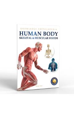 Coperta cărții 'Human Body: Skeletal and Muscular System - Wonder House Books'