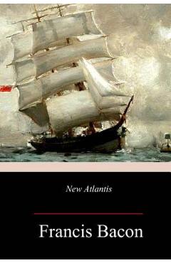 Coperta cărții 'New Atlantis - Francis Bacon'